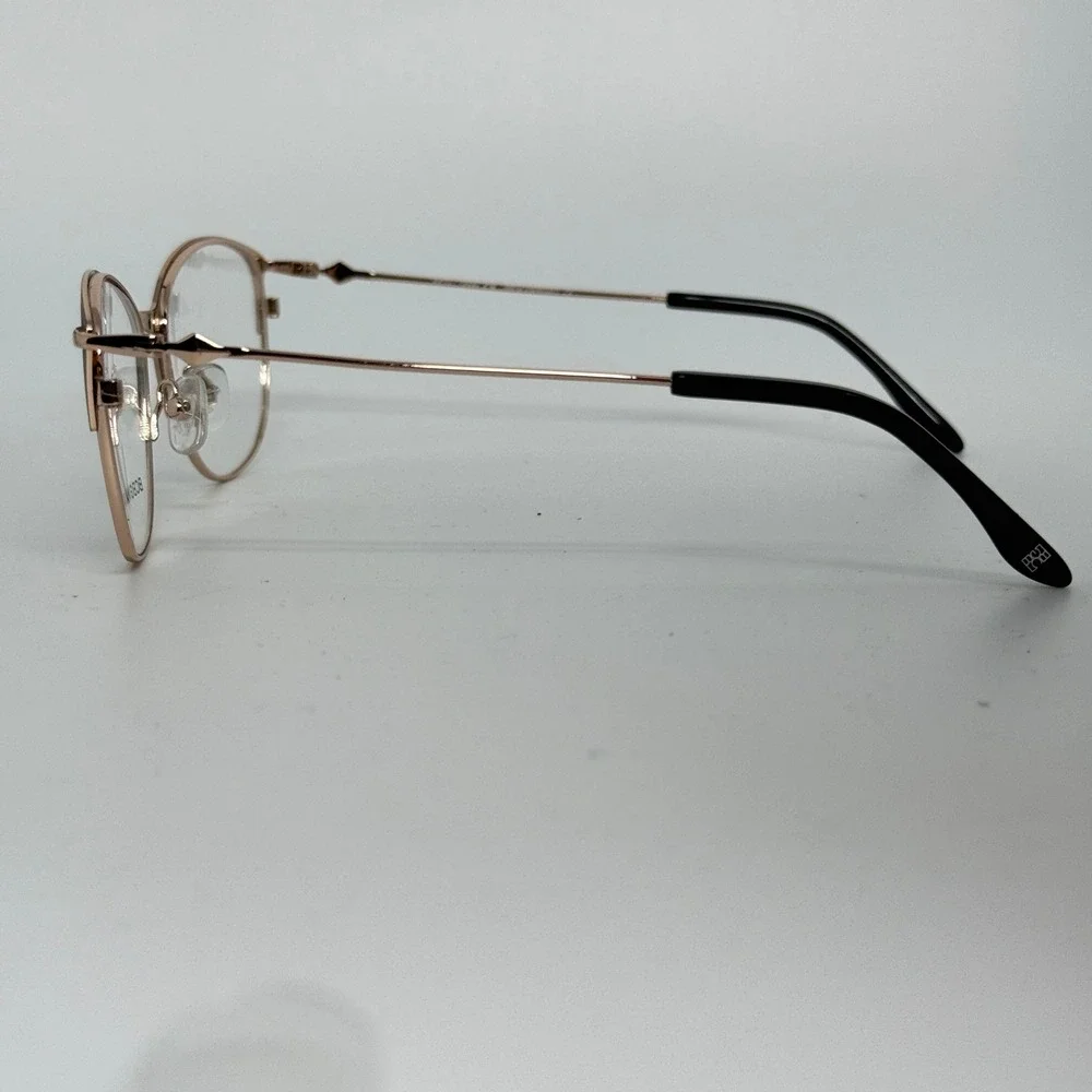 BCBGMAXAZRIA Freya Espresso Cat‎ Eye Eyeglasses Frames Made in Italy Women 21233